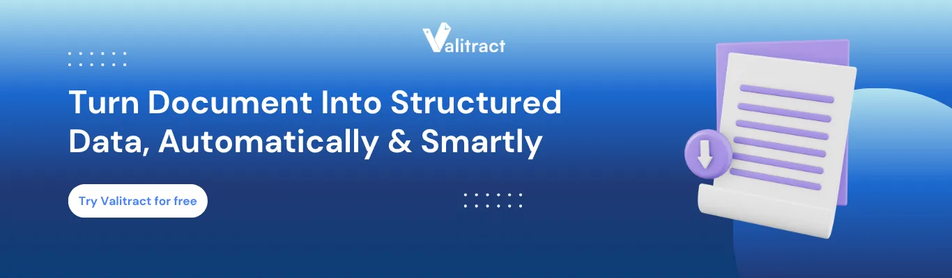 Turn Document Into Structured Data with Valitract