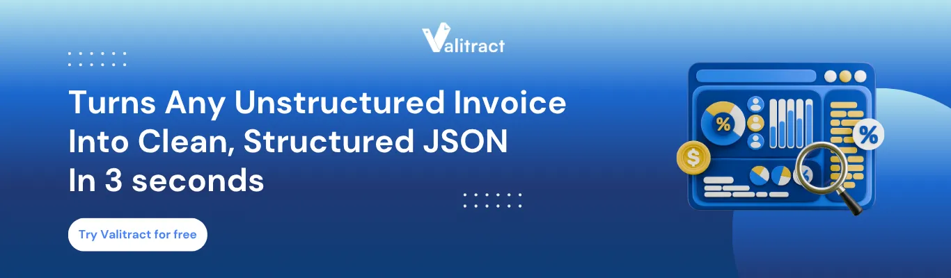Turns any unstructured data into clean structured Json in seconds