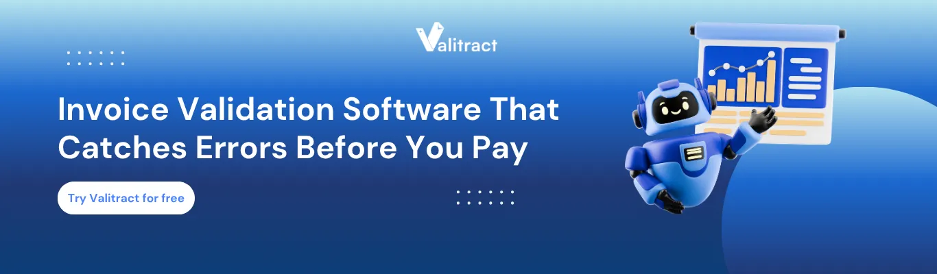Invoice validation software that catches errors before you pay