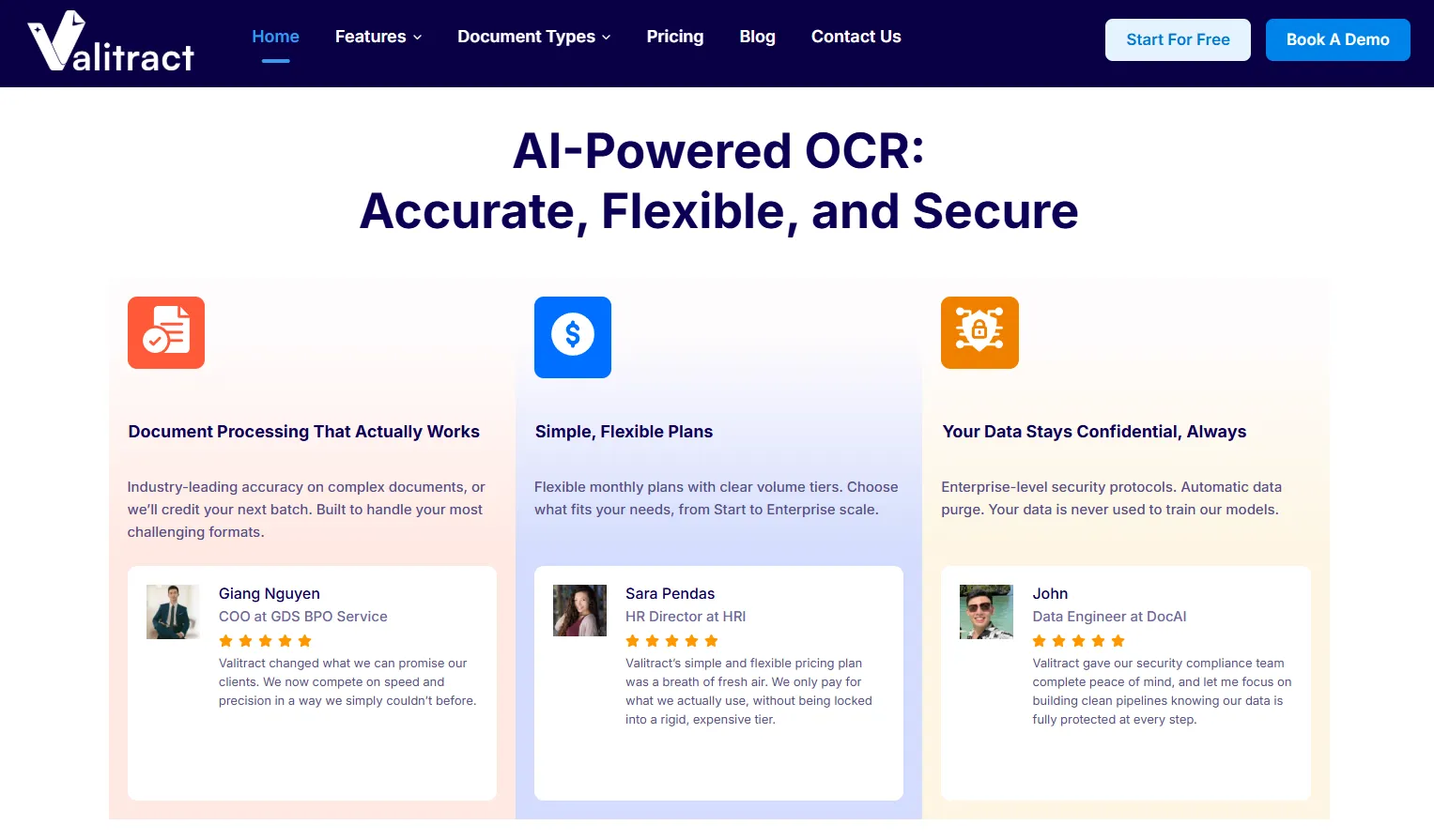 Best OCR Data Extraction Software_Valitract
