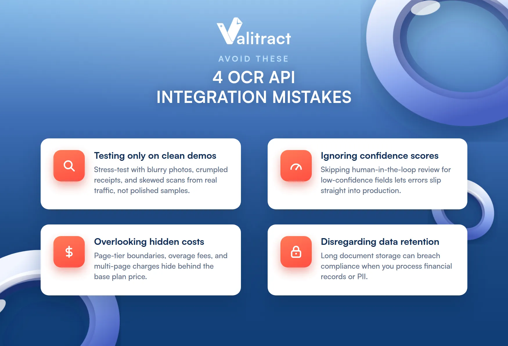 Common Mistakes When Integrating an OCR API