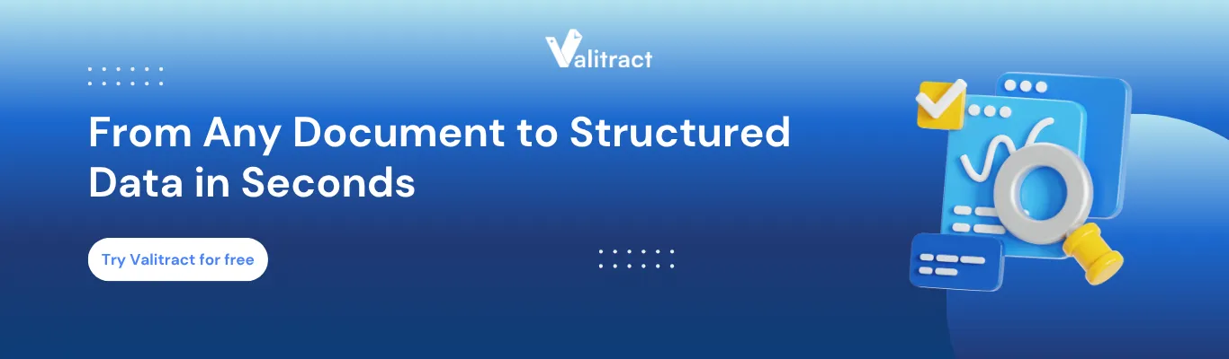 From Any Document to Structured Data in Seconds
