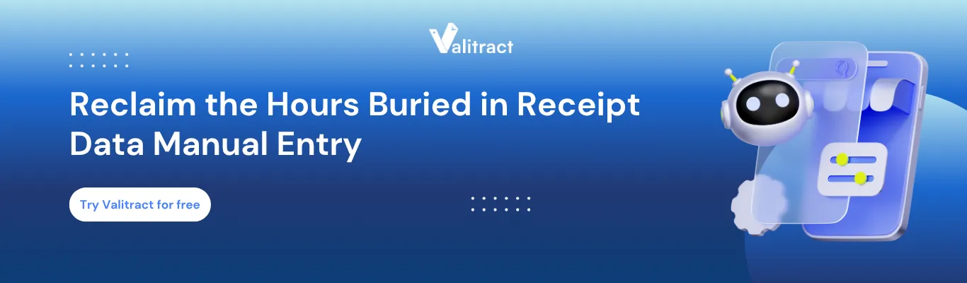 Reclaim the Hours Buried in Receipt Data Manual Entry