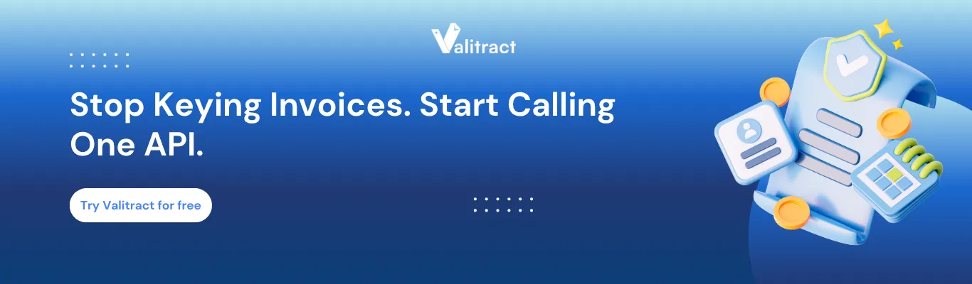 Stop Keying Invoices. Start Calling One API.