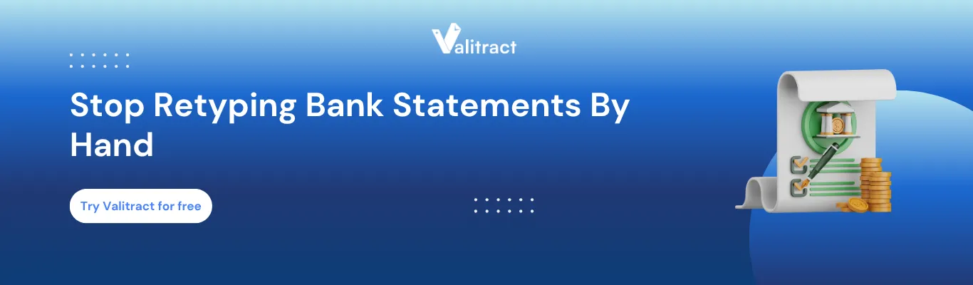 What to Look for in a Bank Statement Extraction Tool