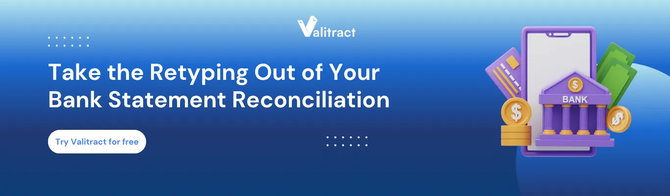 Take the Retyping Out of Your Bank Statement Reconciliation