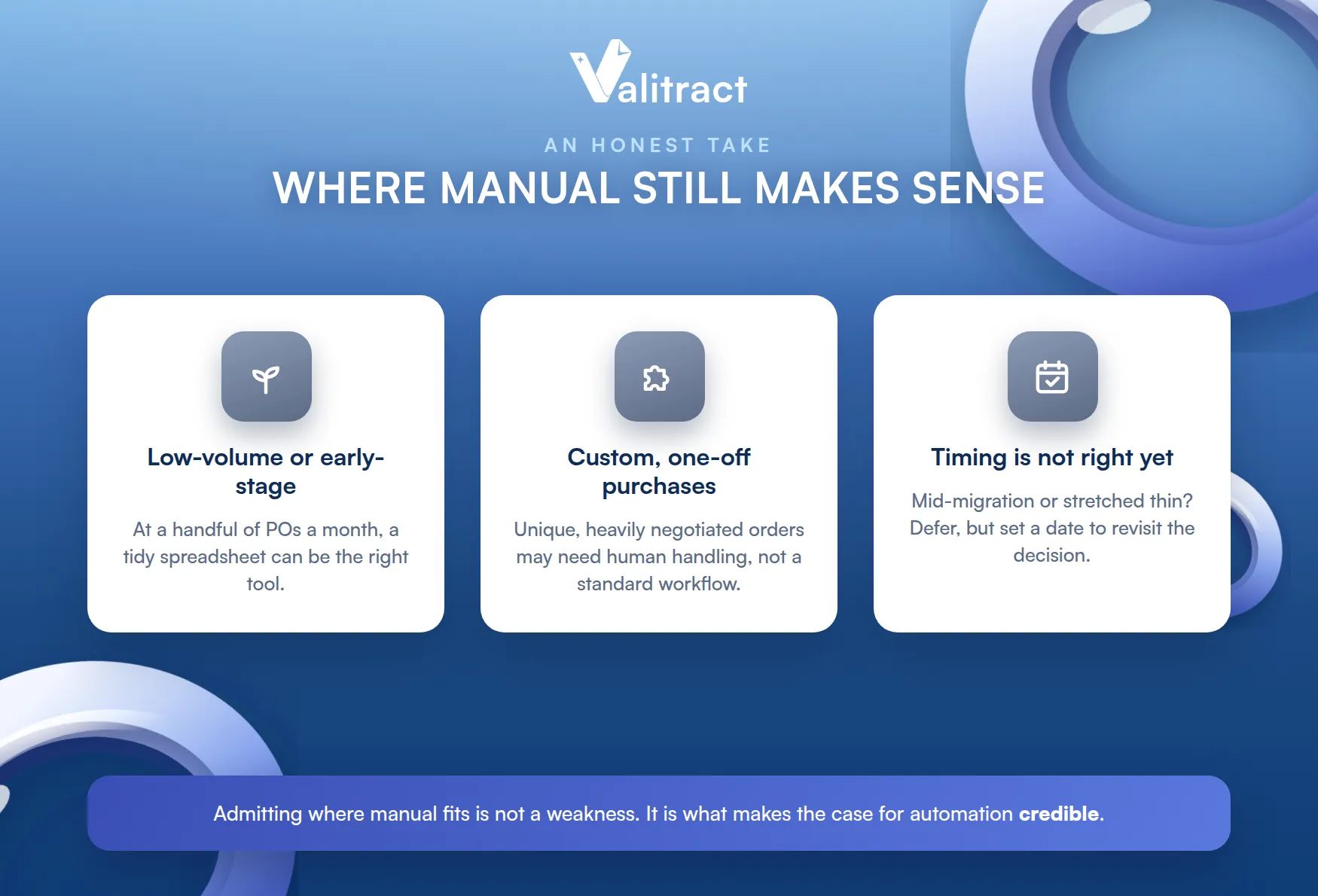Where Manual Processing Still Makes Sense